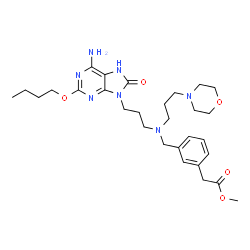 ChemSpider 2D Image | AZD8848 | C29H43N7O5
