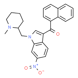ChemSpider 2D Image | AM-1221 | C26H25N3O3