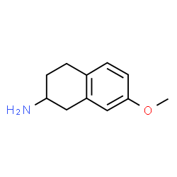 ChemSpider 2D Image | 2-Amino-7-methoxytetralin | C11H15NO