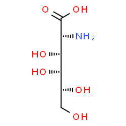 ChemSpider 2D Image | D-galactosaminic acid | C6H13NO6