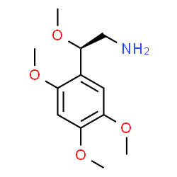 ChemSpider 2D Image | (2R)-2-Methoxy-2-(2,4,5-trimethoxyphenyl)ethanamine | C12H19NO4