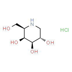 ChemSpider 2D Image | Migalastat | C6H14ClNO4