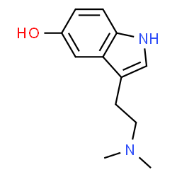 ChemSpider 2D Image | BUFOTENINE | C12H16N2O