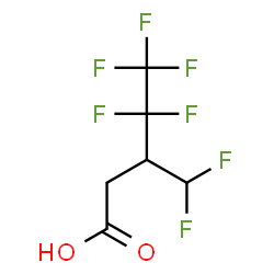 ChemSpider 2D Image | 3-(Difluoromethyl)-4,4,5,5,5-pentafluoropentanoic acid | C6H5F7O2