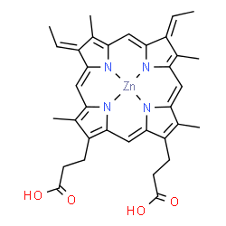 ChemSpider 2D Image | CSID:98642993 | C34H34N4O4Zn