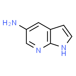 ChemSpider 2D Image | 1H-Pyrrolo[2,3-b]pyridin-5-amin | C7H7N3