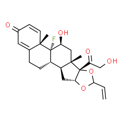 ChemSpider 2D Image | acrocinonide | C24H29FO6