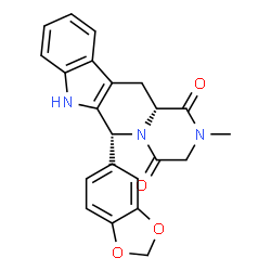 ChemSpider 2D Image | Tadalafil | C22H19N3O4