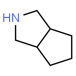 ChemSpider 2D Image | Octahydrocyclopenta(c)pyrrole | C7H13N
