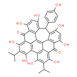 ChemSpider 2D Image | blepharismin-3 | C41H30O11
