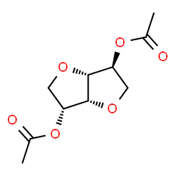 ChemSpider 2D Image | Isosorbide diacetate | C10H14O6
