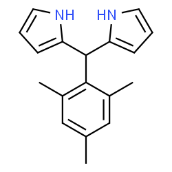 ChemSpider 2D Image | 2,2'-(Mesitylmethylene)bis(1H-pyrrole) | C18H20N2