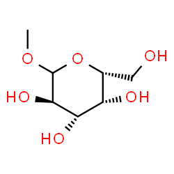 ChemSpider 2D Image | Methyl D-galactopyranoside | C7H14O6