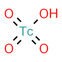ChemSpider 2D Image | Hydroxy(trioxo)technetium | HO4Tc