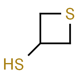 ChemSpider 2D Image | 3-Thietanethiol | C3H6S2