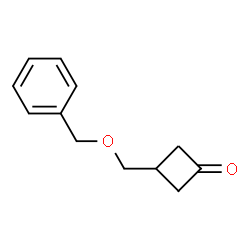 ChemSpider 2D Image | 3-(Benzyloxymethyl)cyclobutanone | C12H14O2