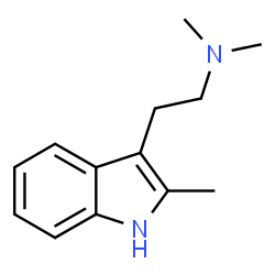 ChemSpider 2D Image | 2,N,N-TMT | C13H18N2