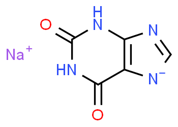 Xanthine sel de sodium monohydraté