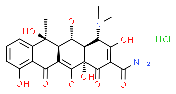 Oxitetraciclina clorhidrato, para uso en medios de cultivo