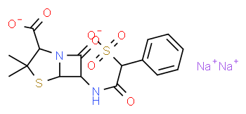 Sulbenicilina disódica, para uso en medios de cultivo