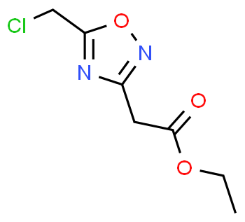 Estere etilico dell'acido (5-clorometil-[1,2,4] ossadiazol-3-il)-acetico