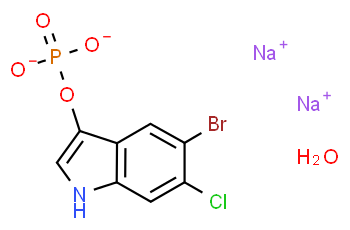 Sale disodico di 5-bromo-6-cloro-3-indolil fosfato