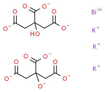 Sous-citrate de bismuth colloïdal